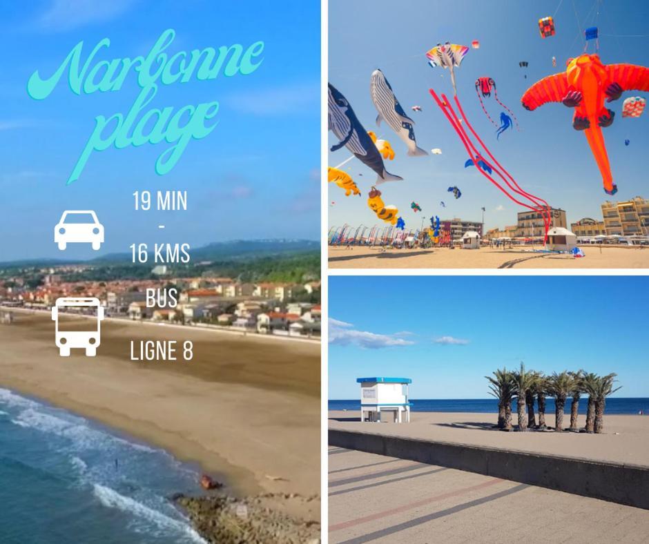 La Cabane Bleue, T1 A Narbonne Dış mekan fotoğraf